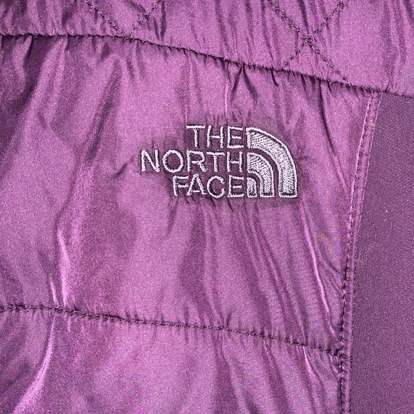 North face thermo coat purple light jacket - Picture 2 of 5